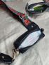 Mini Geo Graphic Guitar Strap Square Bag