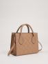 Minimalist Textured Square Bag