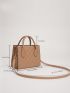 Minimalist Textured Square Bag