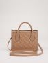 Minimalist Textured Square Bag