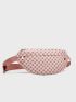 Allover Pattern Fanny Pack