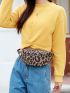 Leopard Pattern Fanny Pack