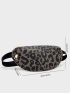 Leopard Zipper Waist Bag