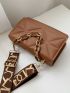 Mini Quilted Chain Flap Square Bag