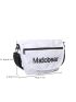 Mini Letter Graphic Flap Crossbody Bag