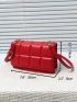 Mini Quilted Flap Square Bag