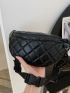 Quilted Pattern Waist Bag