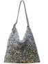 Sequin Decor Bucket Bag