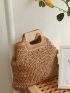 Minimalist Large Capacity Straw Bag