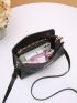 Metal Detail Crossbody Bag