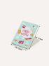 Cartoon & Letter Graphic Passport Case