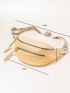 Minimalist Knot Decor Waist Bag