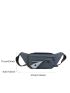 Reflective Detail Release Buckle Decor Fanny Pack