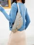 Quilted Metal Decor Fanny Pack