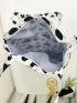 Cow Print Shopper Bag