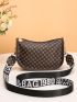 Allover Print Crossbody Bag