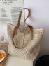 Minimalist Straw Bag