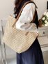 Minimalist Straw Bag