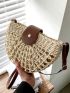 Hollow Out Straw Bag