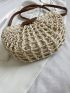 Hollow Out Straw Bag