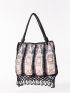 Fringe Decor Shoulder Tote Bag