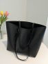 Minimalist Large Capacity Shoulder Tote Bag