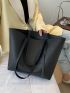 Minimalist Large Capacity Shoulder Tote Bag