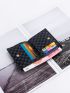 Geometric Print Small Wallet