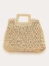 Minimalist Large Capacity Straw Bag