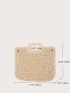 Minimalist Large Capacity Straw Bag