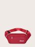 Letter Graphic Fanny Pack