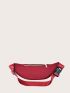 Letter Graphic Fanny Pack