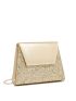 Sequin Decor Flap Square Bag