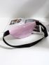 Artificial Patent Leather Fanny Pack