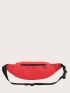 Minimalist Colorblock Fanny Pack