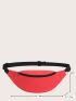 Minimalist Colorblock Fanny Pack