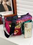 Sequin & Expression Decor Color Block Fanny Pack