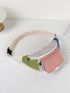 Color Block Fanny Pack