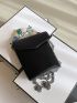 Mini Minimalist Chain Flap Bucket Bag