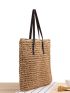 Large Capacity Straw Bag