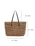 Large Capacity Straw Bag