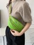 Quilted Chain Decor Fanny Pack