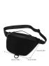 Minimalist Zipper Front Fanny Pack