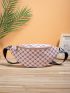 Geometric Pattern Fanny Pack