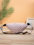 Geometric Pattern Fanny Pack