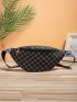 Geometric Pattern Fanny Pack