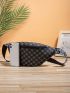 Geometric Pattern Fanny Pack