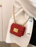 Mini Chain Flap Square Bag