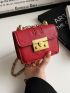 Mini Chain Flap Square Bag