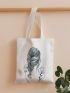 Figure Graphic Shopper Bag